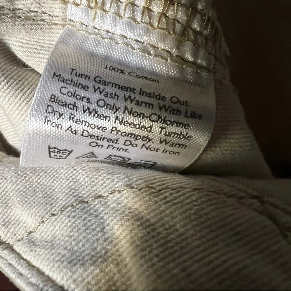 Eddie Bauer Cargo Pants Very Good Condition 100% Cotton Size 36x34 - Picture 15 of 16